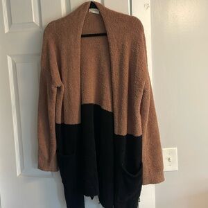 Thread and supply Teddy long cardigan